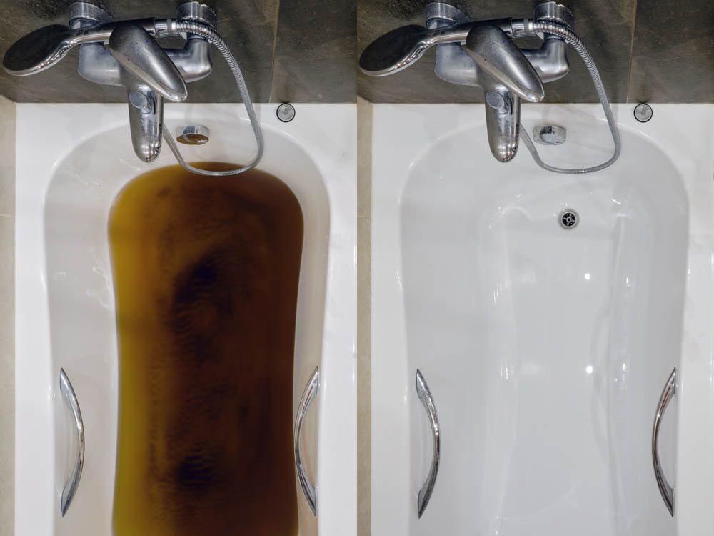 backed-up bathtub Ann Arbor, MI